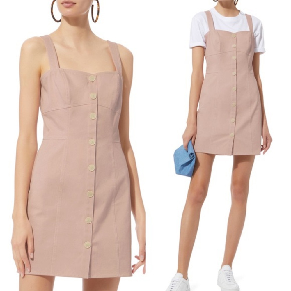 NWT Intermix Mayoon Twill Mini Dress